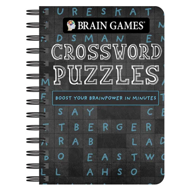 Brain Games - To Go - Crossword Puzzles (Chalkboard)