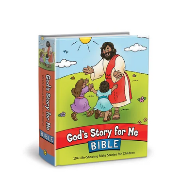 God's Story for Me Bible: 104 Life-Shaping Bible Stories for Children