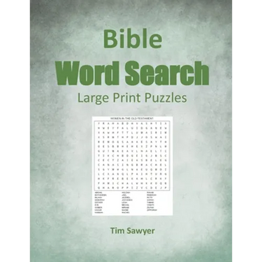 Bible Word Search: Large Print Puzzles
