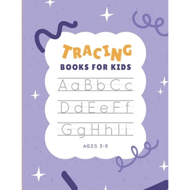 tracing books for kids ages 3-5: Step By Step Alphabet tracing book, size 8.5*11.