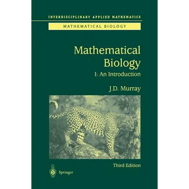 Mathematical Biology: I. an Introduction