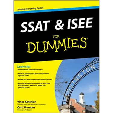 SSAT and ISEE For Dummies