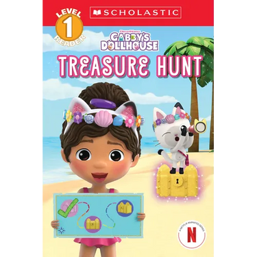 Treasure Hunt (Gabby's Dollhouse: Scholastic Reader, Level 1 #3)