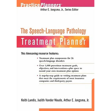 The Speech-Language Pathology Treatment Planner
