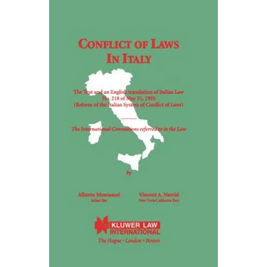 Conflicts Of Laws In Italy