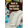 How to Budget for the Family