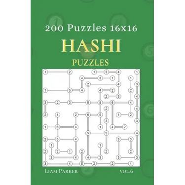 Hashi Puzzles - 200 Puzzles 16x16 vol.6