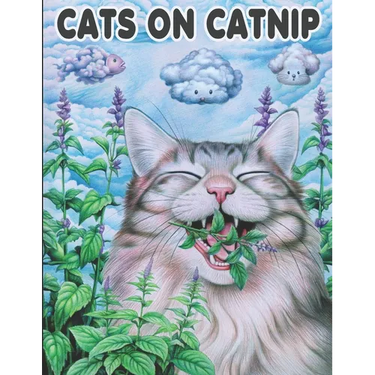 Cats On Catnip: A Psychedelic Coloring Book Journey