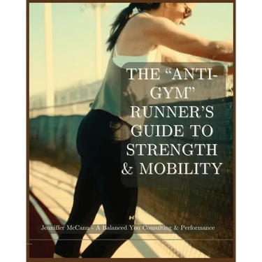 The "Anti-Gym" Runner's Guide to Strength & Mobility: No-Equipment Strength Training & Injury Prevention for Runners 8x10 Inches, Easy-to-Follow Plans