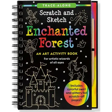 Scratch & Sketch Enchanted Forest (Trace-Along)