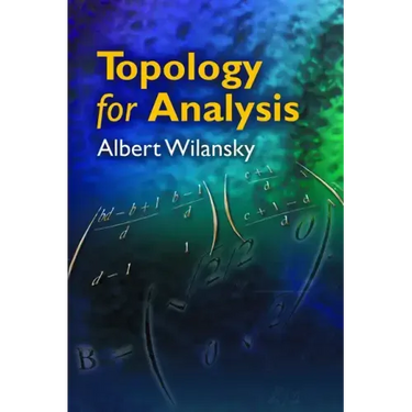 Topology for Analysis