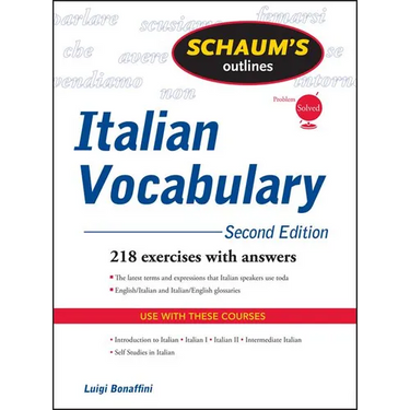 Schaum's Outline of Italian Vocabulary