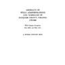 Abstracts of Wills, Administrations, and Marriages of Fauquier County, Virginia, 1759-1800 (Improved)