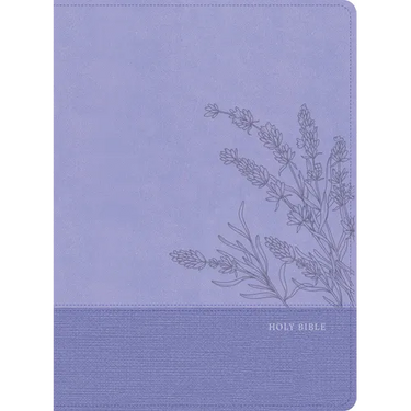 CSB Super Giant Print Reference Bible, Optimal Type, Digital Study Edition, Lavender Leathertouch