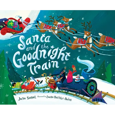 Santa and the Goodnight Train: A Christmas Holiday Book for Kids