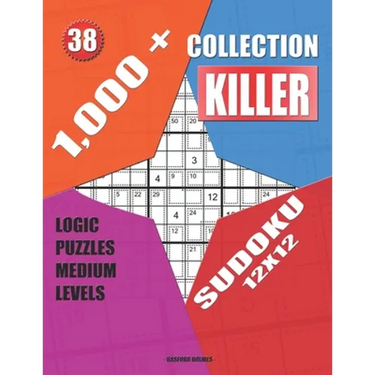 1,000 + Collection sudoku killer 12x12: Logic puzzles medium levels