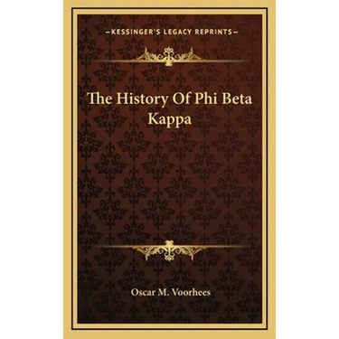 The History Of Phi Beta Kappa