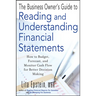The Business Owner's Guide to Reading and Understanding Financial Statements