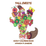 Fall Sweets: Adult Coloring Book