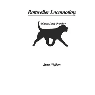 Rottweiler Locomotion