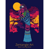 Zentangle Art Adult Coloring Book: Creative Drawing for Relaxation, Inspiration, and Fun (One A Day)
