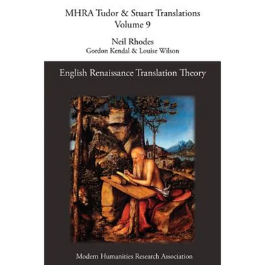 English Renaissance Translation Theory