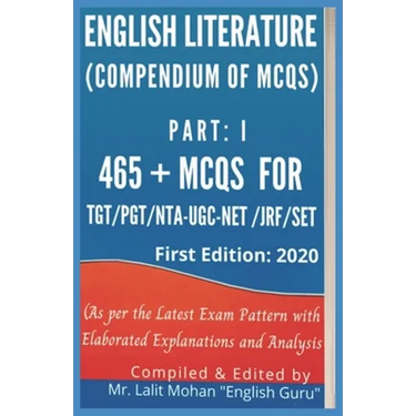 English Literature: (Compendium of MCQs)
