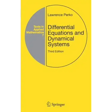 Differential Equations and Dynamical Systems