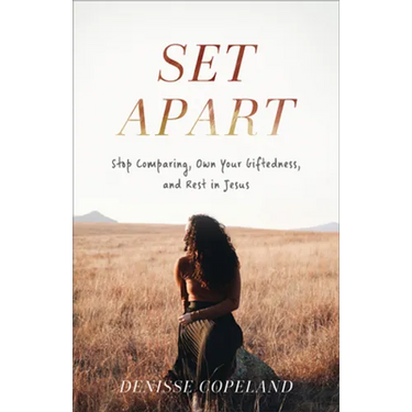 Set Apart: Stop Comparing, Own Your Giftedness, and Rest in Jesus