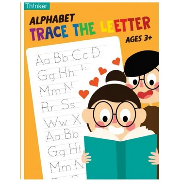 Alphabet Trace The Letters Ages 3+: Handwriting Printing Workbook (Pre-Kinder, Kindergarten )