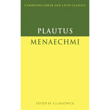 Plautus: Menaechmi