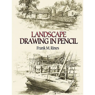 Landscape Drawing in Pencil