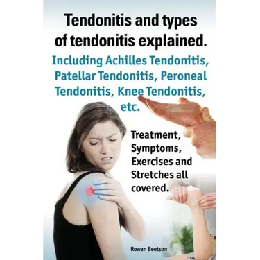 Tendonitis and the Different Types of Tendonitis Explained. Tendonitis Symptoms, Diagnosis, Treatment Options, Stretches and Exercises All Included.