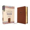 Nrsvue, Holy Bible with Apocrypha, Compact, Leathersoft, Brown, Comfort Print
