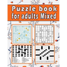 Puzzle book for adults Mixed: Large print Puzzle book! Soduko, word search, CodeWord and CrossWord 111 pages