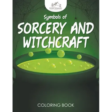 Symbols of Sorcery and Witchcraft Coloring Book