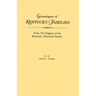 Genealogies of Kentucky Families, from the Register of the Kentucky Historical Society. Volume O - Y (Owens - Young)
