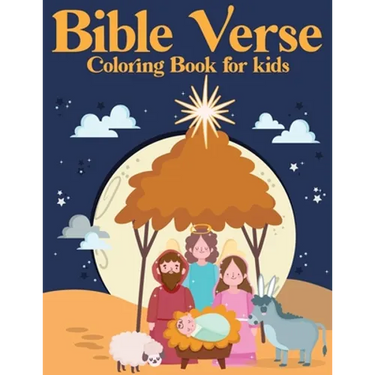 Bible Verse Coloring Book for kids: Motivational And Inspiring Bible Verses For Kids (volume 1)