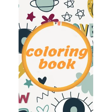coloring book: for kids and adult:55 drawings to color with some empty pages to practice your drawing skills