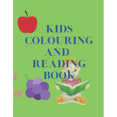 Kids Colouring and Reading Book