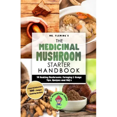 The Medicinal Mushroom Starter Handbook: 18 Healing Mushrooms, Foraging & Usage Tips, Recipes and FAQ's