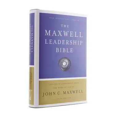 Niv, Maxwell Leadership Bible, 3rd Edition, Hardcover, Comfort Print