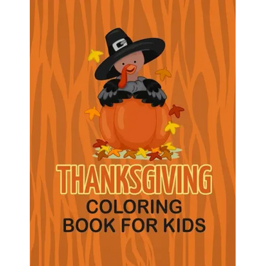 Thanksgiving Coloring Book for Kids
