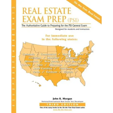Real Estate Exam Prep (PSI)- Third Edition: The Authoritative Guide to Preparing for the PSI General Exam