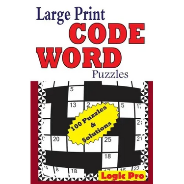 Large Print Code Word Puzzles