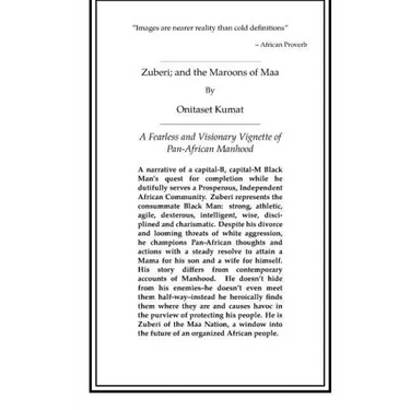 Zuberi; and the Maroons of Maa