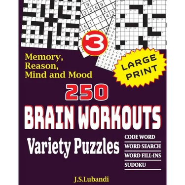 250 Brain Workouts Variety Puzzles