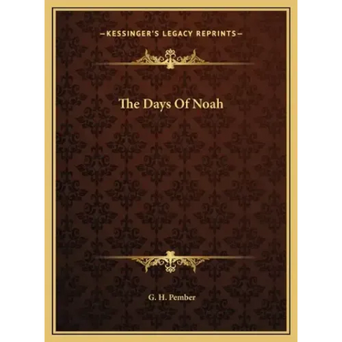 The Days of Noah