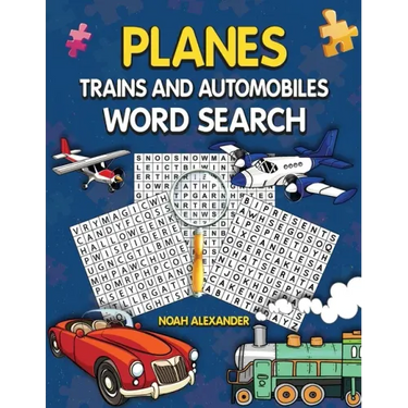Planes Trains and Automobiles Word Search
