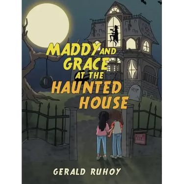 Maddy and Grace at the Haunted House